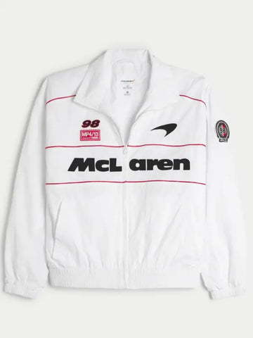 Hollister Mclaren White Jacket