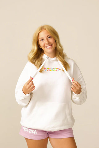 MPFL White Pullover Hoodie