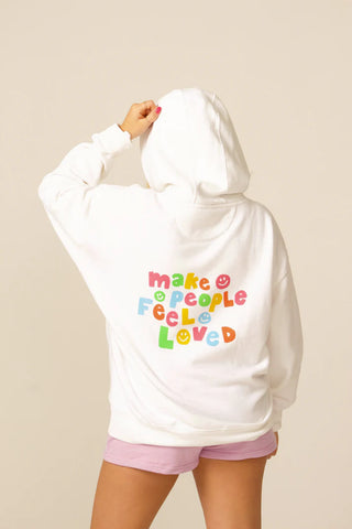 MPFL White Pullover Hoodie