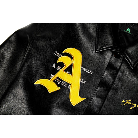 Racing Ferrari Leather Jacket - jnjjackets