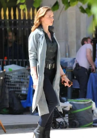 Rebecca Ferguson Mission Impossible 6 Gray Trench Coat - jnjjackets