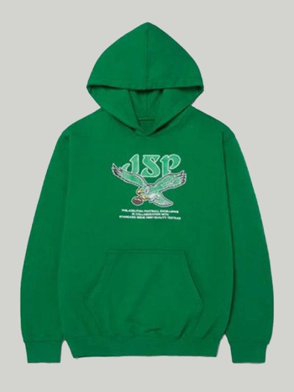 JSP Eagles Kelly Green Hoodie - JnJ Jackets