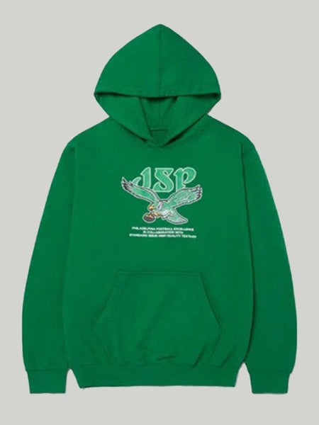 JSP Eagles Kelly Green Hoodie