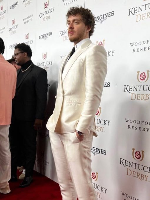 Jack Harlow White Suit - JnJ Jackets