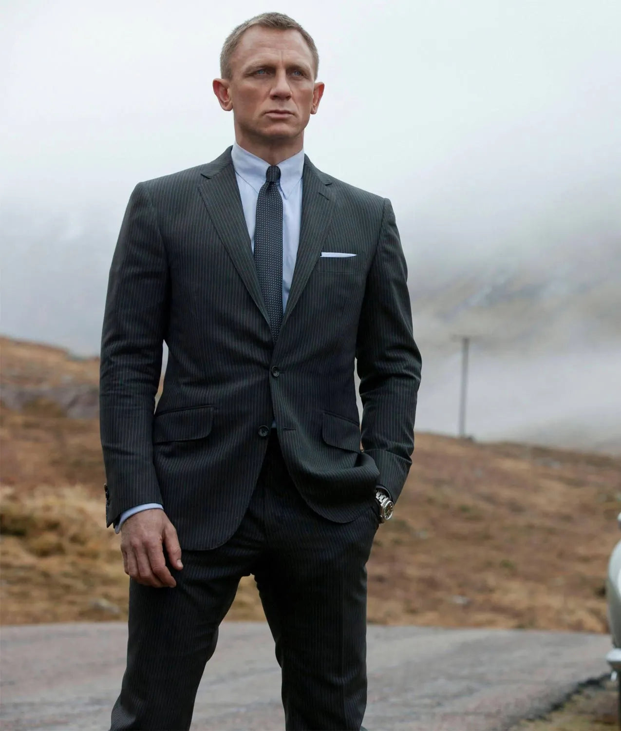 James Bond Suit Skyfall Charcoal