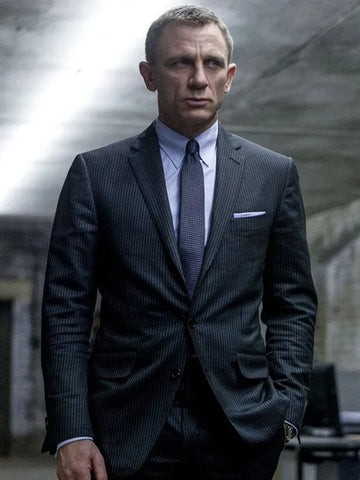 James Bond Suit Skyfall Charcoal