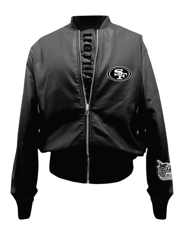 Jeff Hamilton NFL Bomber Jacket