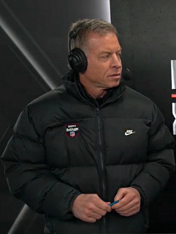 Joe Buck Black Puffer Jacket - JnJ Jackets