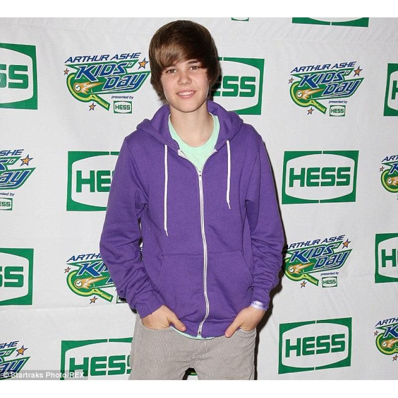 Justin Bieber Purple Hoodie - JnJ Jackets