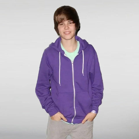 Justin Bieber Purple Hoodie - JnJ Jackets