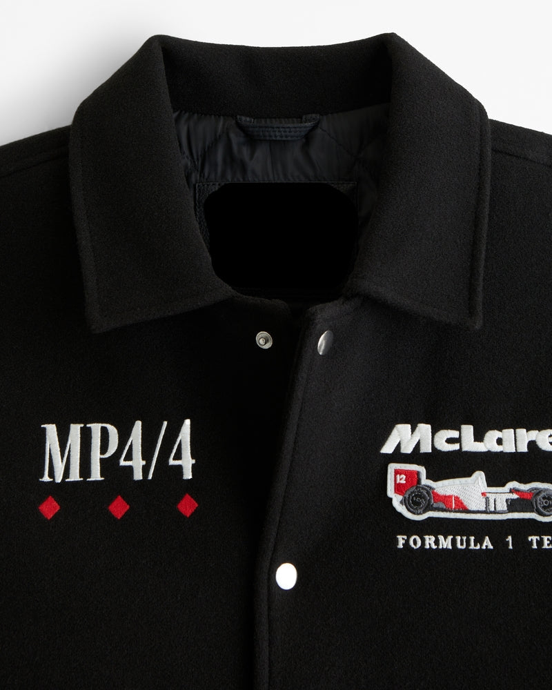 McLaren Varsity Bomber Jacket – Racing Team Style - jnjjackets