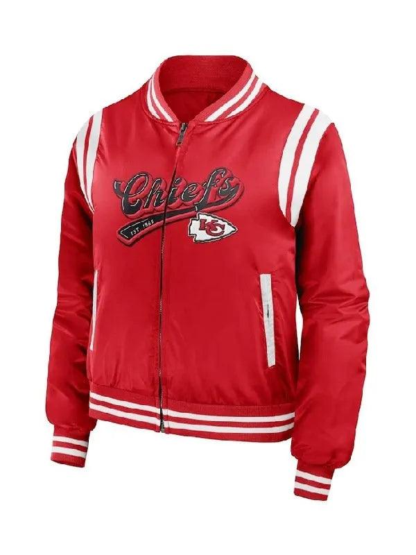 Kansas Chiefs Erin Andrews Chiefs Jacket - JnJ Jackets