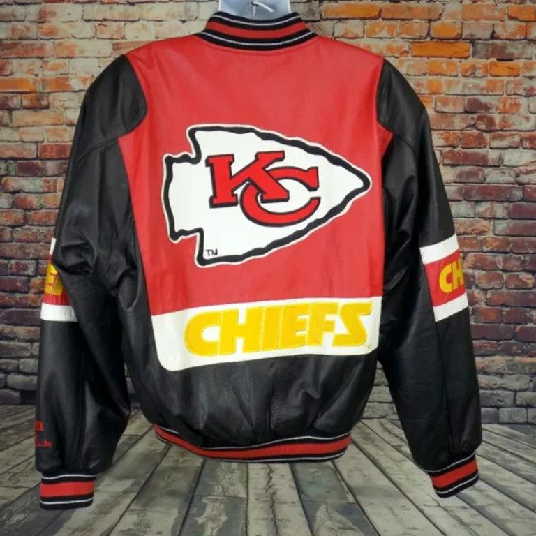 Kansas City Chiefs Leather Jacket - JnJ Jackets