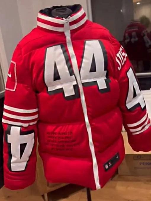 Kristin Juszczyk 49ers Puffer Jacket - jnjjackets