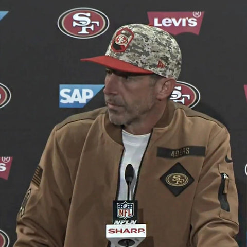 Kyle Shanahan 49ers Salute To Service Jacket - JnJ Jackets