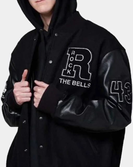 LL Cool J Rock The Bells Black Varsity Jacket