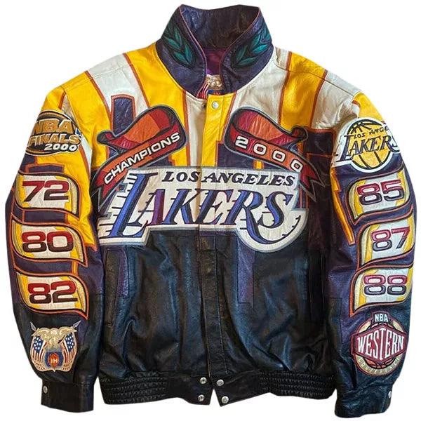 Lakers Championship Leather Jacket - JnJ Jackets