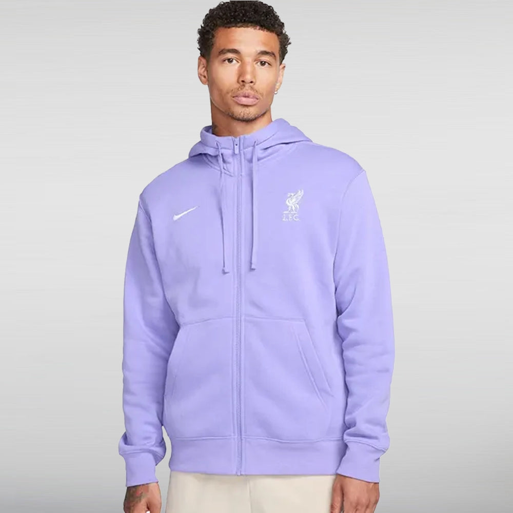 Liverpool Fc Purple Hoodie - JnJ Jackets