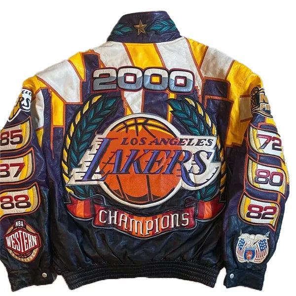 Lakers Championship Leather Jacket - JnJ Jackets