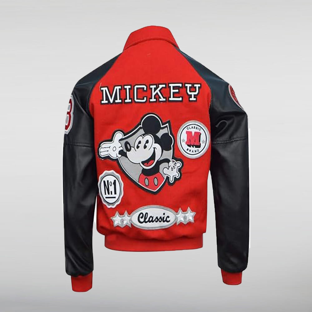 Mickey Mouse Bomber Jacket - JnJ Jackets