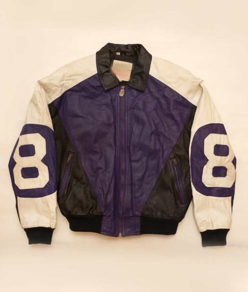 Michael Hoban 8 Ball Purple Jacket - JnJ Jackets