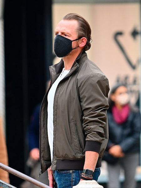Simon Pegg Mission Impossible 7 Bomber Jacket