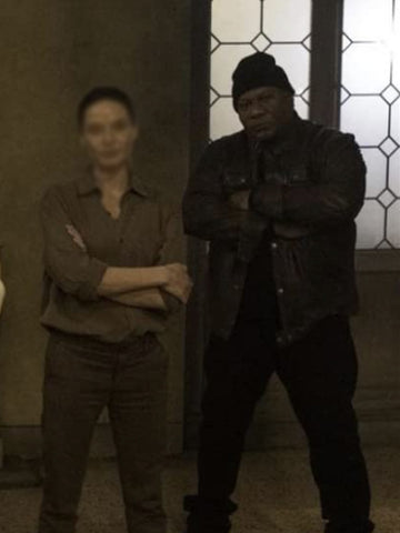 Ving Rhames Mission Impossible 7 Brown Leather Jacket