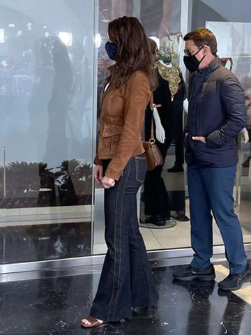 Hayley Atwell Mission Impossible 7 Brown Jacket - jnjjackets