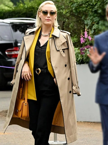 Pom Klementieff Mission Impossible 7 Brown Trench Coat