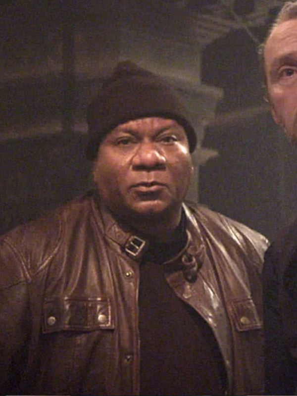 Ving Rhames Mission Impossible 7 Brown Leather Jacket