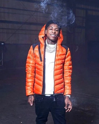 NBA Youngboy Orange Jacket