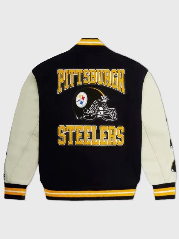 Pittsburgh Steelers Snoop Dogg OVO Varsity Jacket