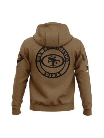 San Francisco 49ers Salute to Service Hoodie - JnJ Jackets