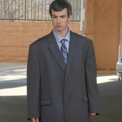 Nathan Fielder Big Gray Suit - jnjjackets