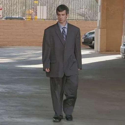 Nathan Fielder Big Gray Suit