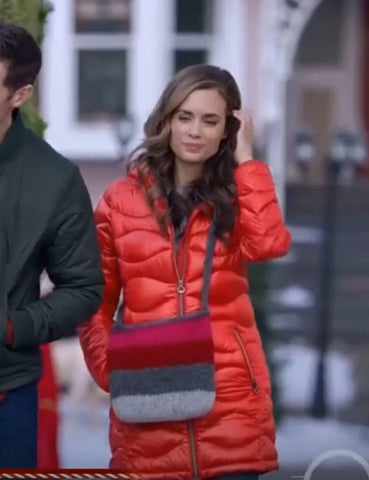 The Christmas Promise Torrey Devitto Puffer Coat - JnJ Jackets