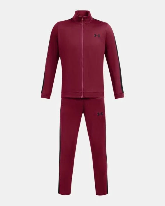 Under Armour KNIT Track Suit K Maroon