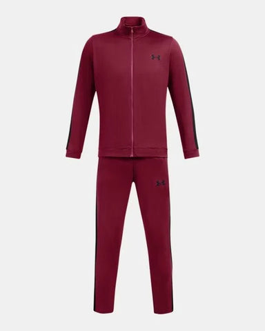 Under Armour KNIT Track Suit K Maroon