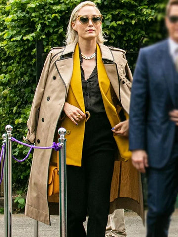 Pom Klementieff Mission Impossible 7 Brown Trench Coat