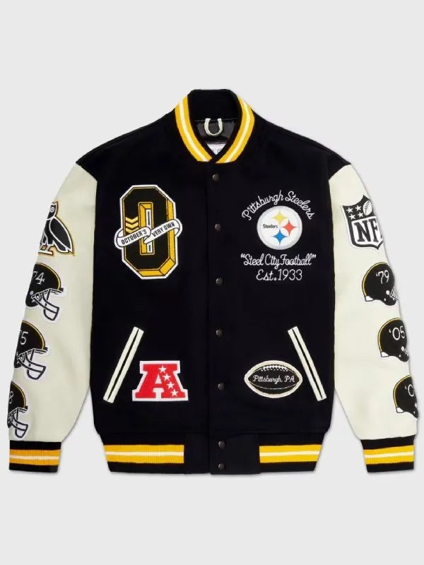 Pittsburgh Steelers Letterman Jacket - jnjjackets