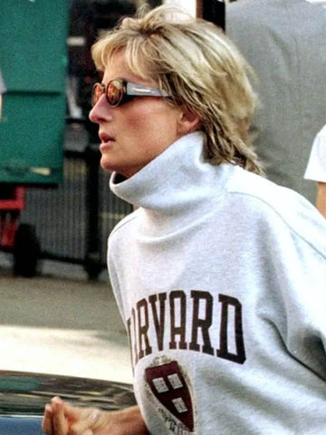 Princess Diana Harvard Sweatshirt - jnjjackets