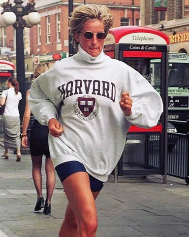 Princess Diana Harvard Sweatshirt - jnjjackets