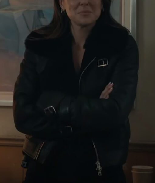 Reacher S02 Karla Dixon Aviator Jacket