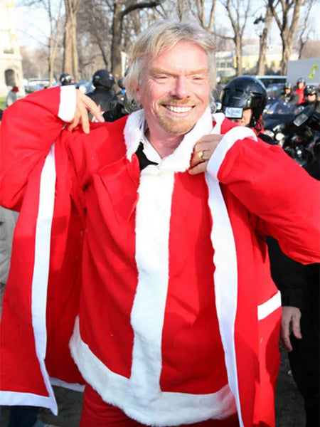 Richard Branson Christmas Coat