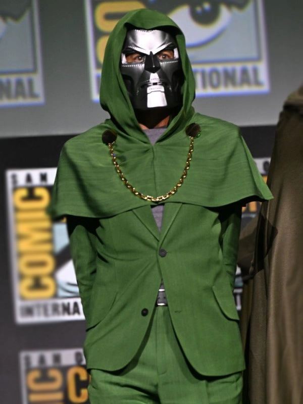 Robert Downey Jr Doctor Doom Green Suit