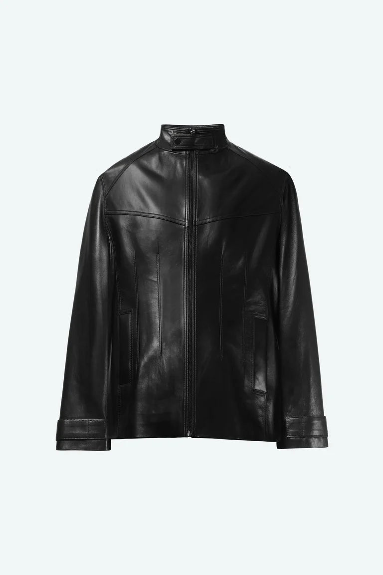 Nour Hammour Leather Jacket