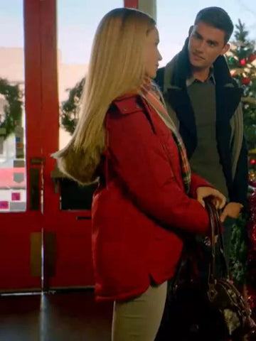 My Christmas Prince Alexis Knapp Red Jacket - JnJ Jackets