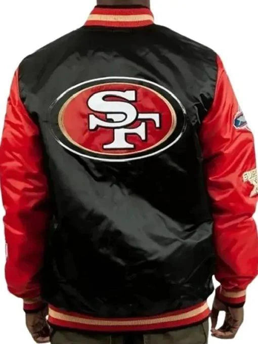 San Francisco 49ers Champs Patches Jacket