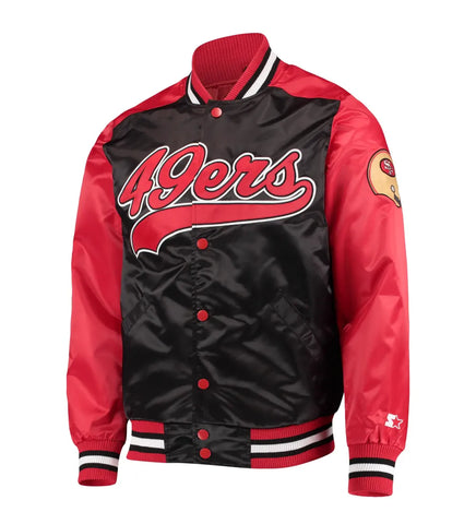 San Francisco 49ers Satin Jacket - jnjjackets