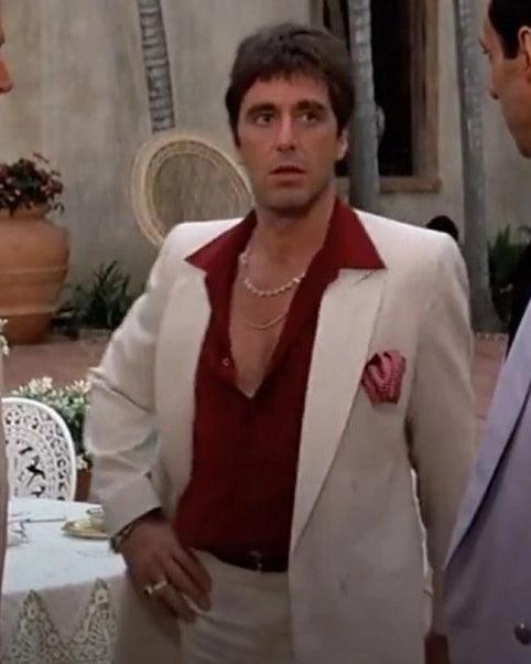 Scarface White Suit - jnjjackets